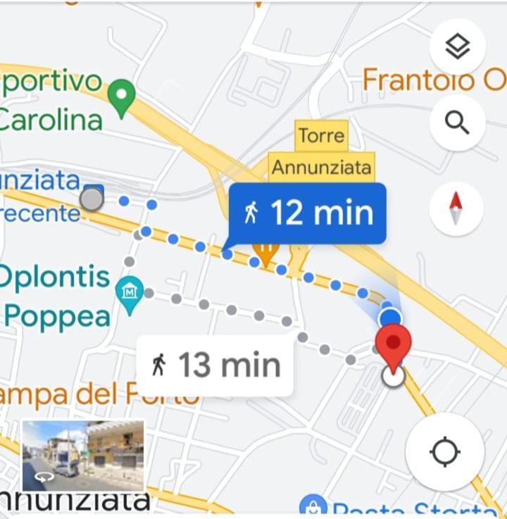 Sostaoplontina Casa Vacanza Torre Annunziata Exteriör bild
